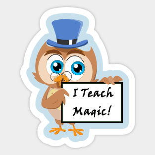 Teach Magic Sticker